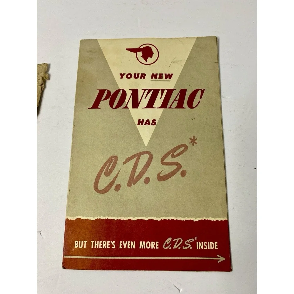 1950 Pontiac Automobile Owner's Instructions Book Manual Service‎ Policy + Extra